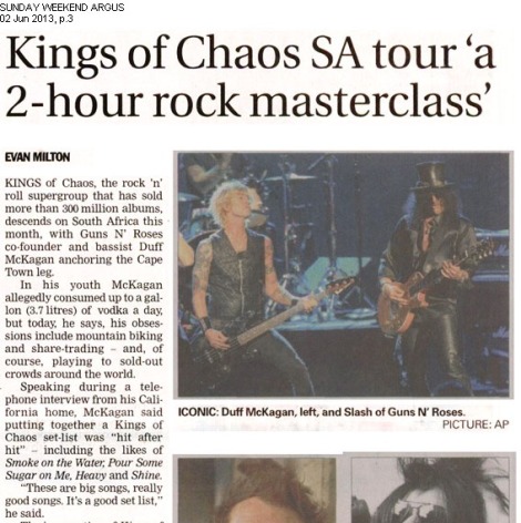 Kings of Chaos? Duff1